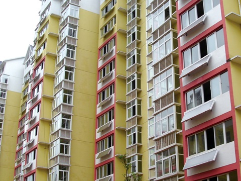 高層住宅陽臺分體式/壁掛式太陽能熱水系統(tǒng)